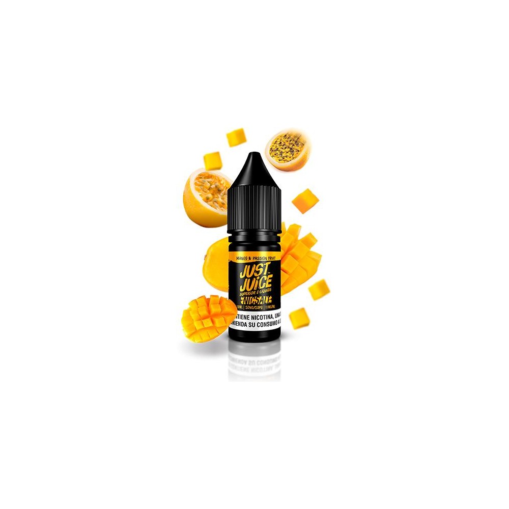 JUST JUICE SALT 10ML - 11 MG (MANGO &PASSION FRUIT)